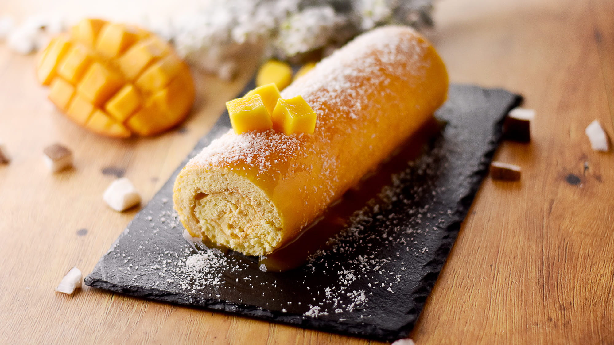 Exotische Kerststronk