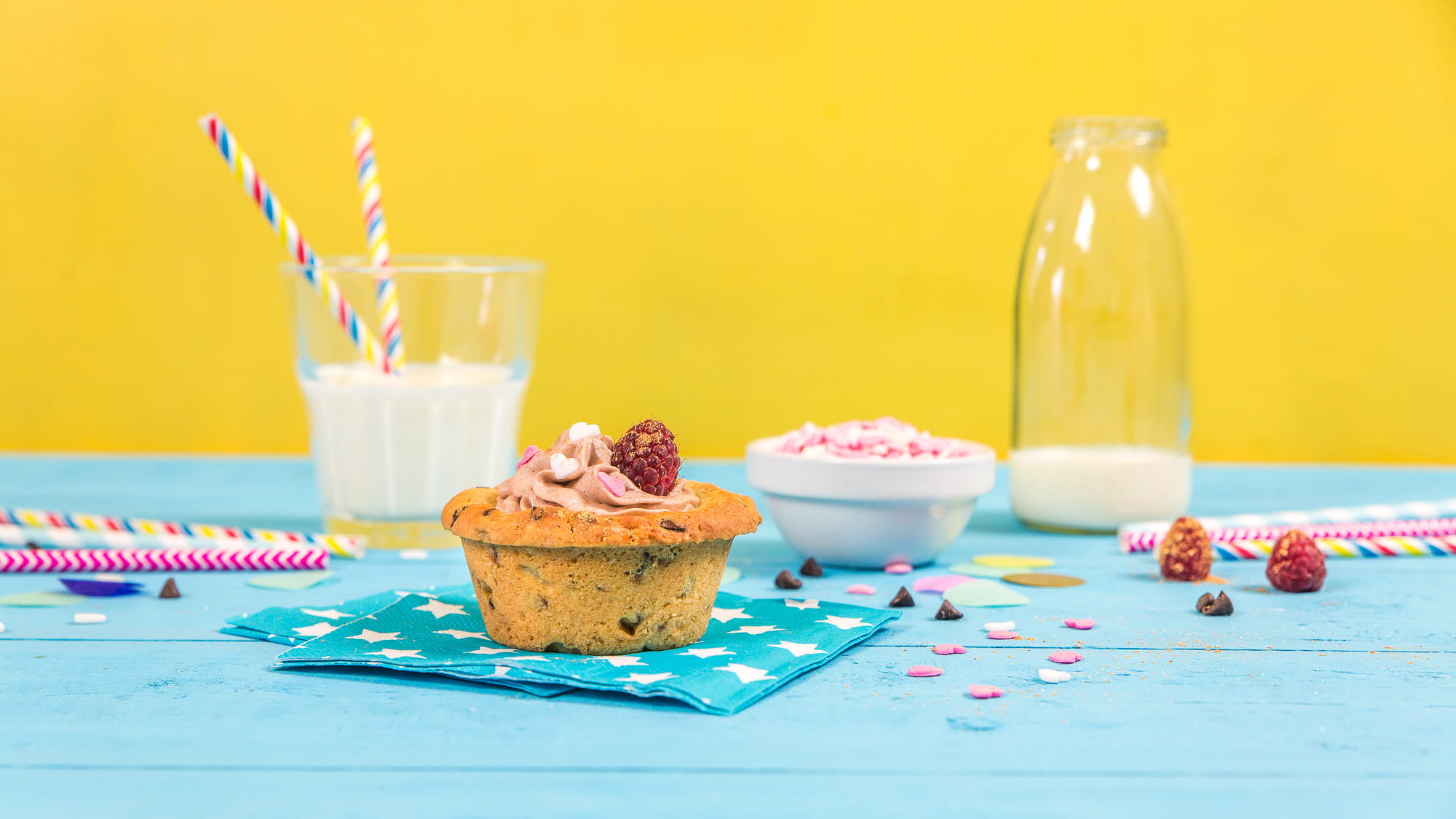 Cookie cup au chocolat