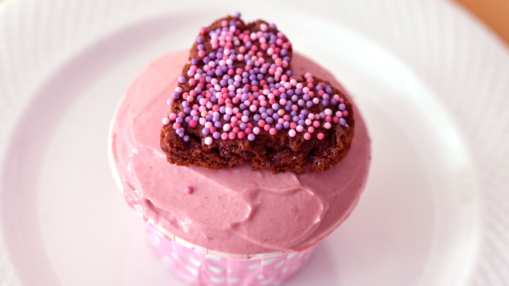 Valentijnscupcakes