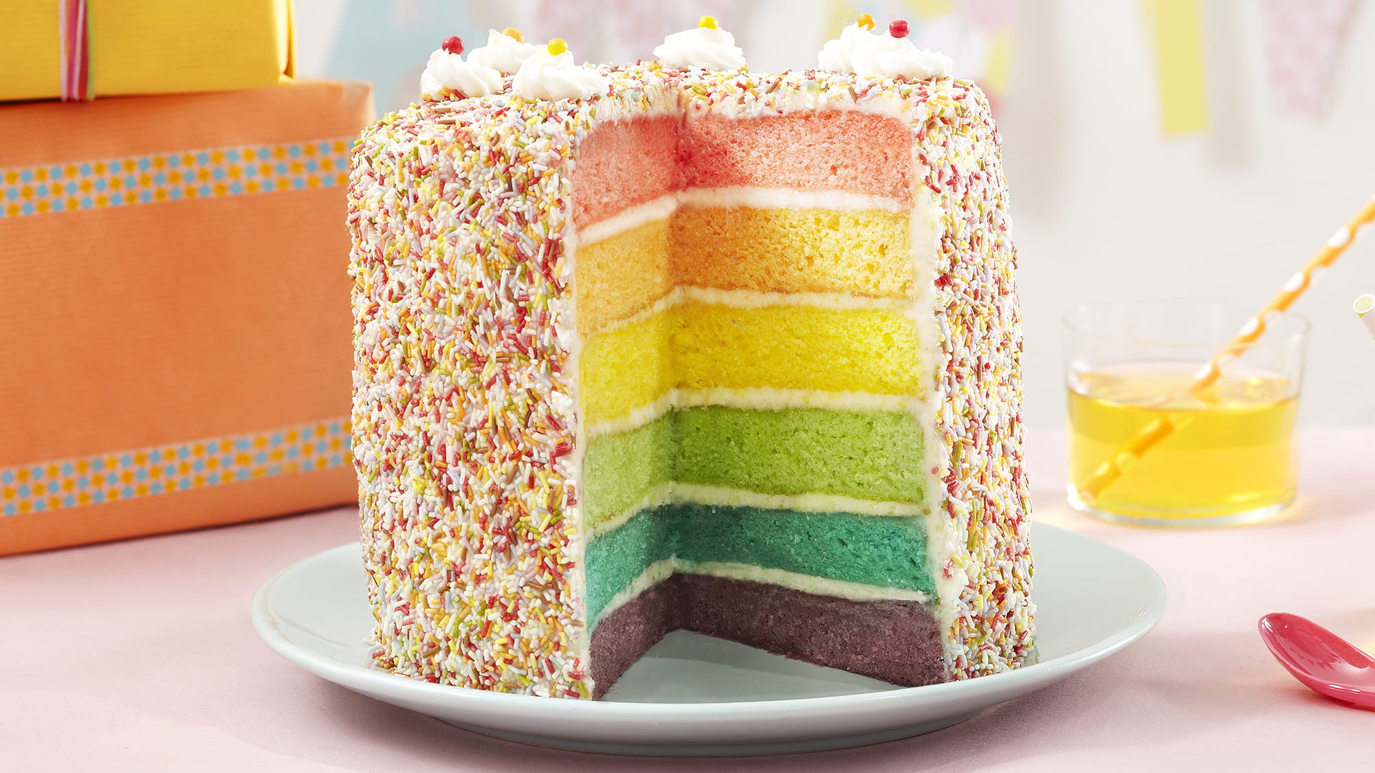 Rainbow cake