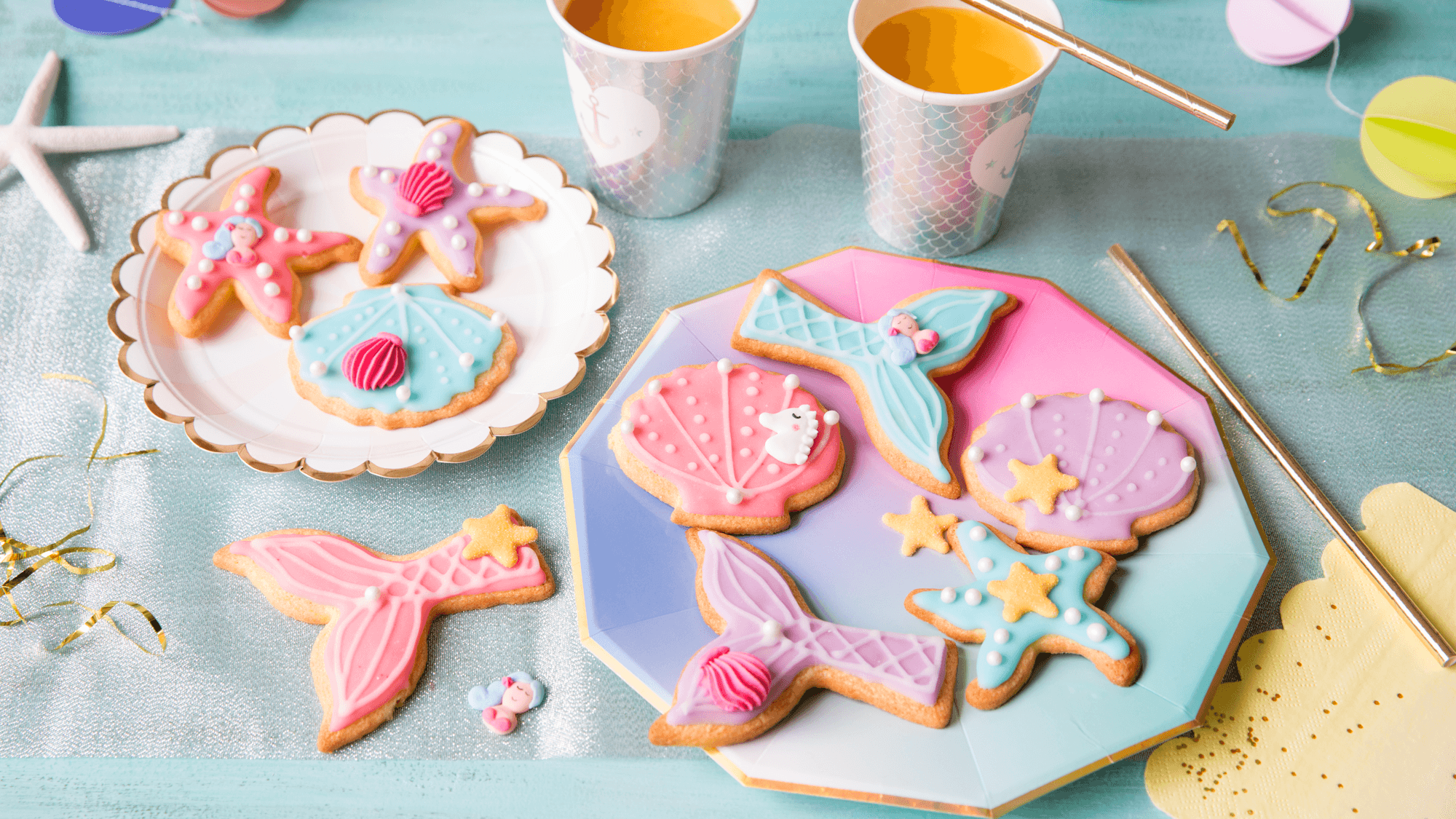 Biscuits sablés Sirène